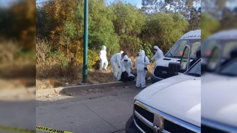 Encuentran cadáver de un hombre en calles de Morelia