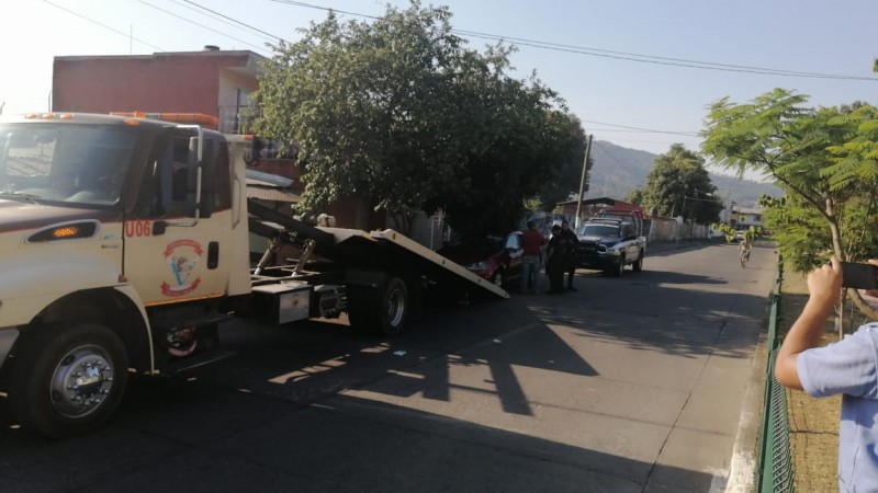 Policías y ladrones se enfrentan en Uruapan; hay dos detenidos 