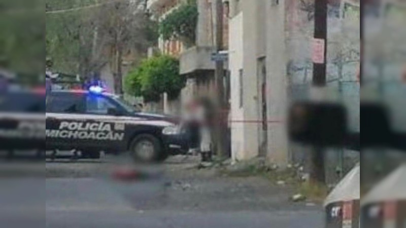 Asesinan a joven en popular colonia de Morelia