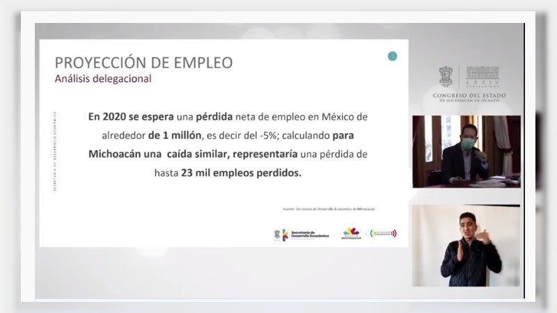 Se reúnen Legislativo, autoridades e Iniciativa Privada para trabajar en la recuperación económica de Michoacán