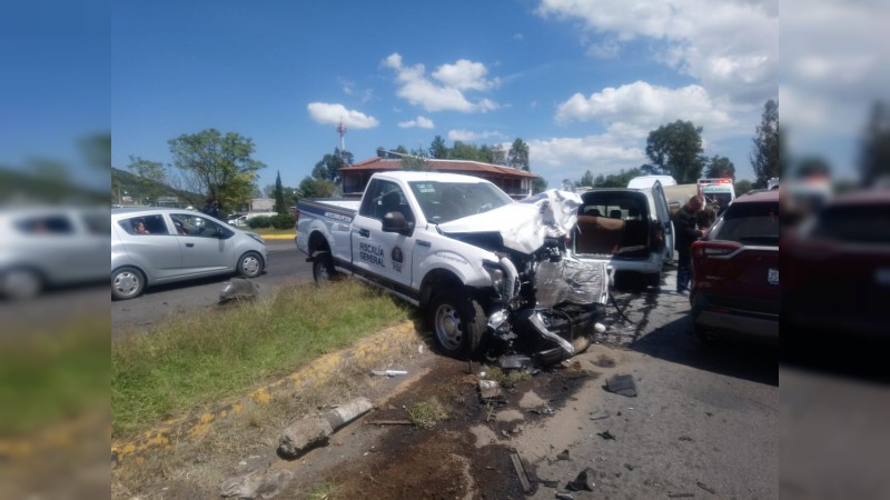 Deja Carambola 2 Muertos Y Varios Lesionados Vehículo De La Fge Involucrado La Balanza 0736