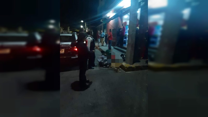 En Morelia: adulta mayor indigente sufre hipotermia 