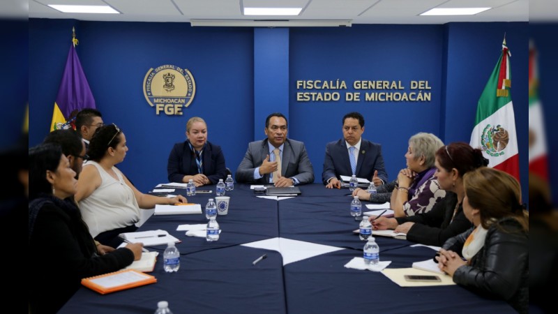 Ofrece Fiscal diálogo y sensibilidad para atender tema de desaparecidos