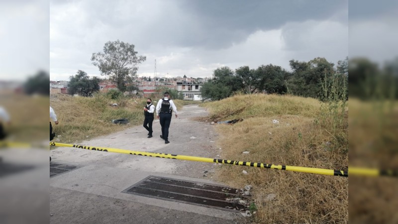 Matan a hombre en camino de terracería de Morelia 