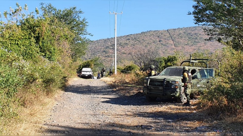 Zamora: hallan 2 osamentas humanas, en sepulcro clandestino 