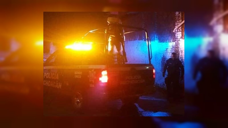 Sujetos interceptan y balean a hombre, en Morelia 