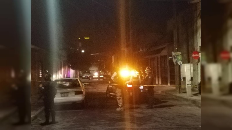 Balacera en la colonia Lago I de Morelia, deja 2 jóvenes heridos