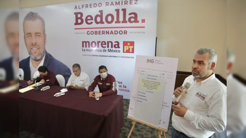 Bedolla y morenistas  denunciarán penalmente a Silvano Aureoles por amenazas