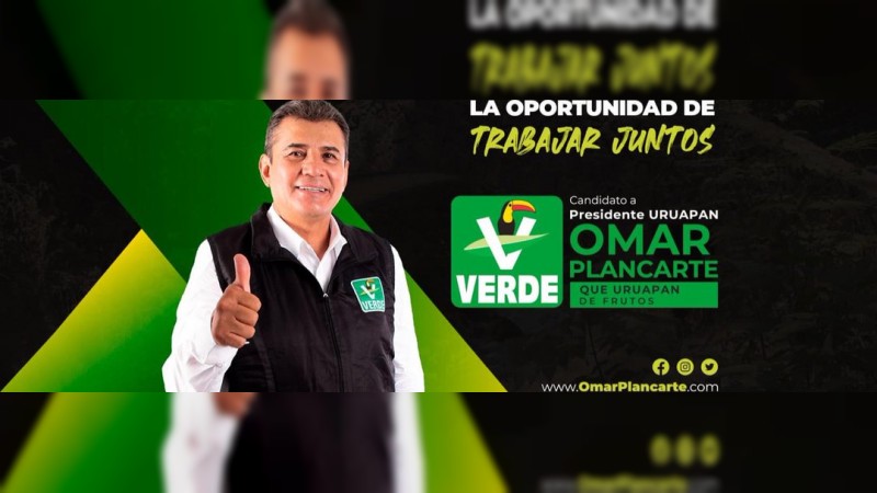 Reportan supuesto levantón de aspirante del PVEM, a la alcaldía de Uruapan 