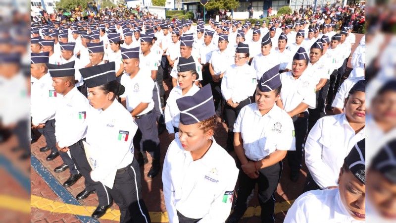 Incrementa  Michoacán 500% su estado de fuerza