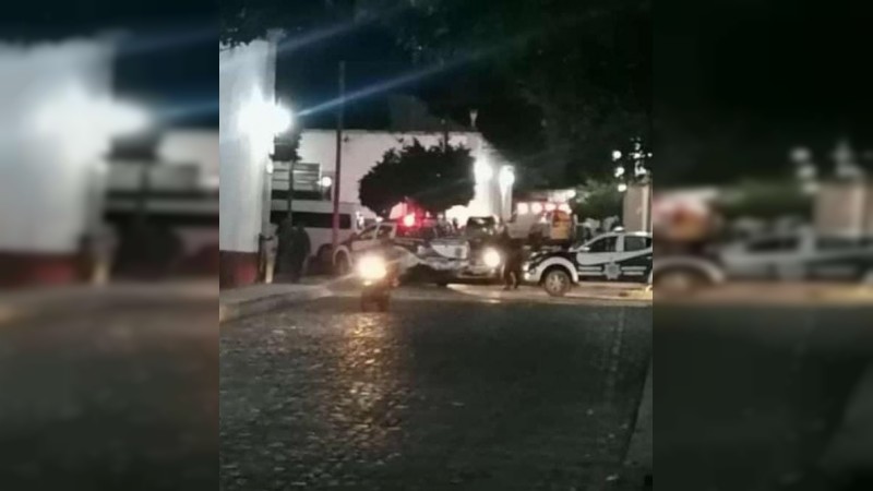 Ataque a pareja, en pleno Centro de Cuitzeo, moviliza a corporaciones 